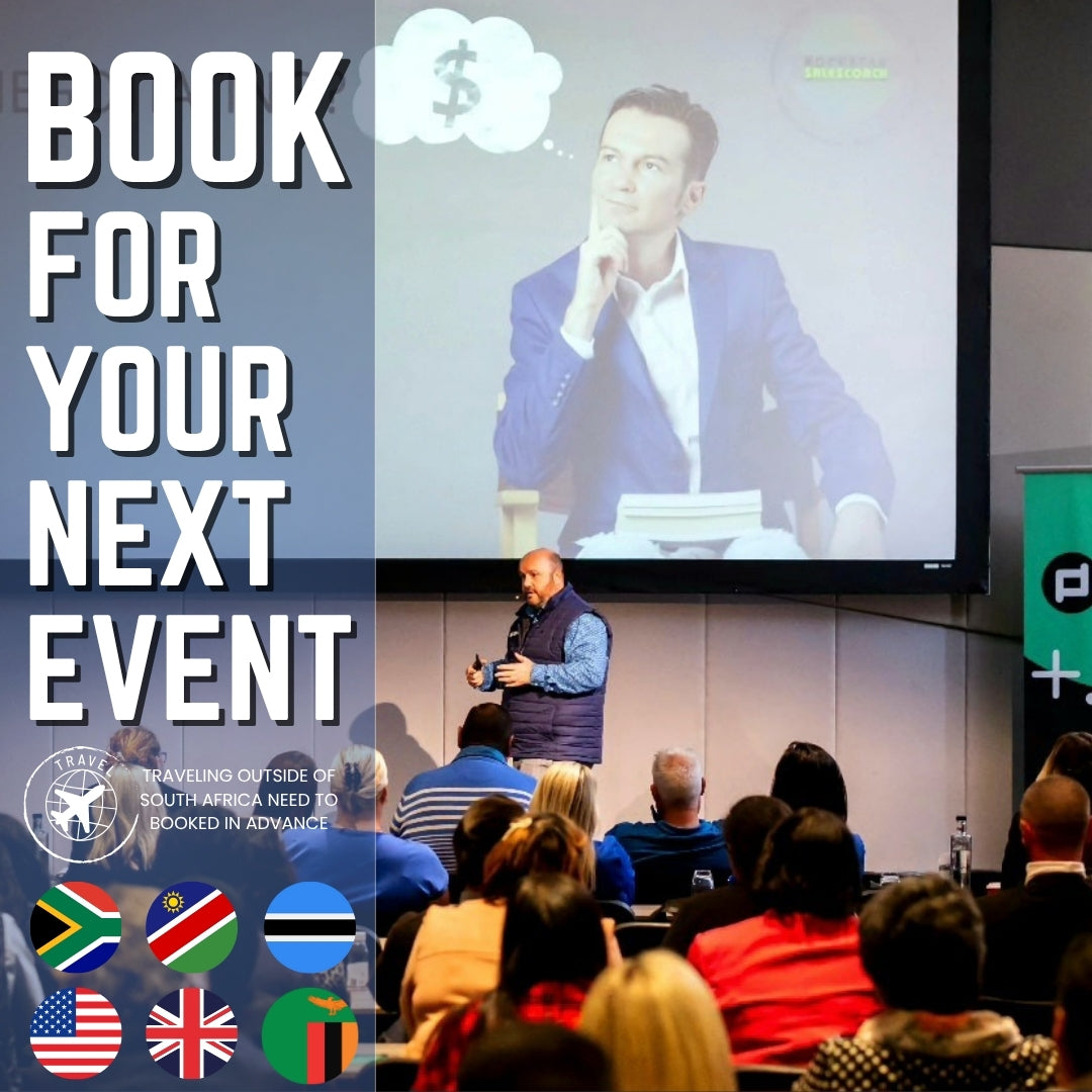 BOOK THE ROCKSTAR SALES COACH FOR A ONE DAY EVENT