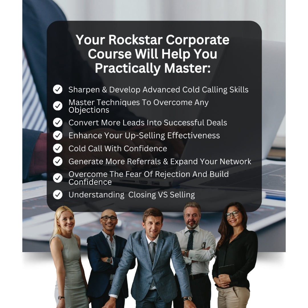 Corporate, Commercial, Retail & Entertainment Industries Sales Skill Development Course