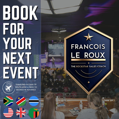 BOOK THE ROCKSTAR SALES COACH FOR A ONE DAY EVENT